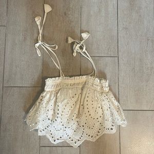 etiquette boutique small ivory top